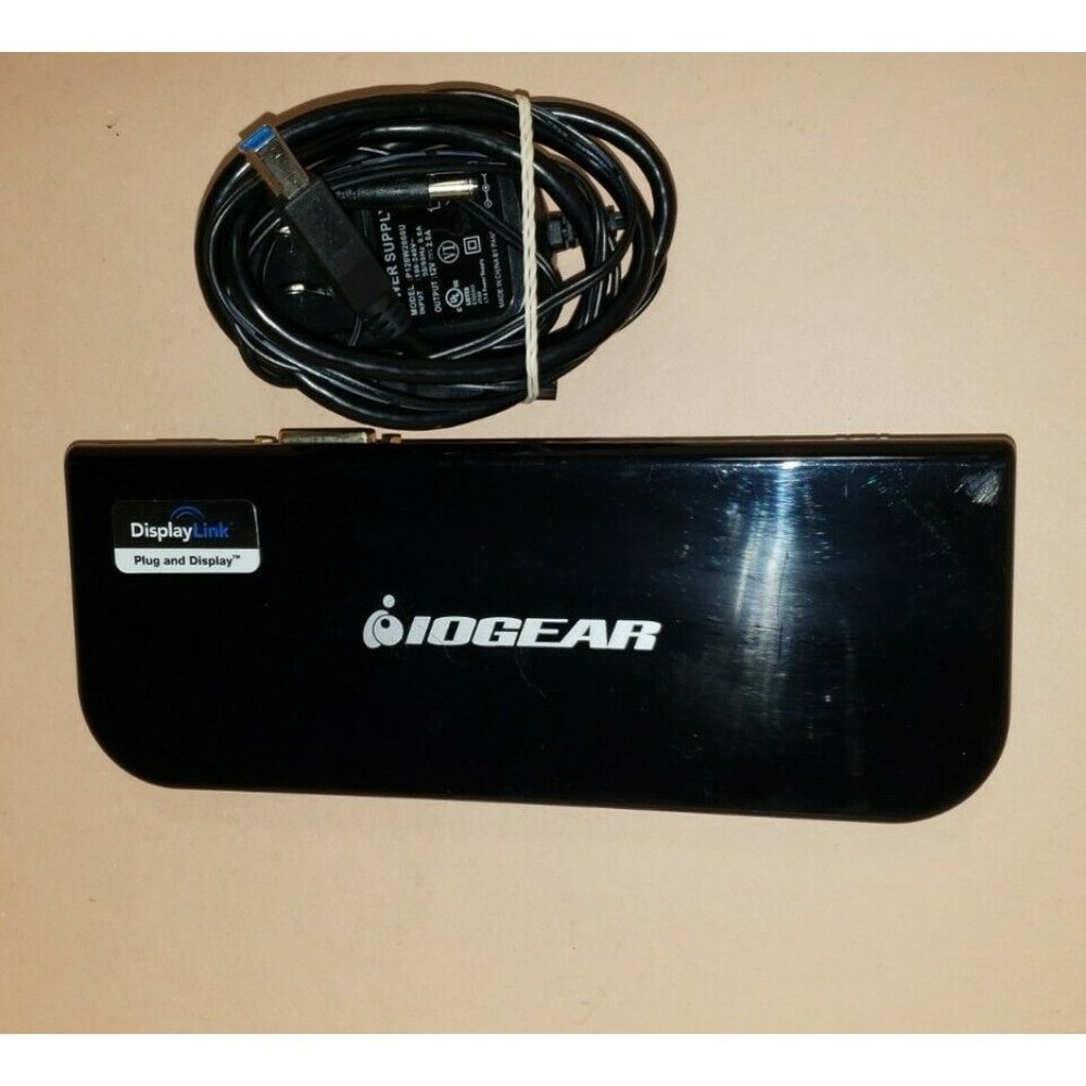 IOGEAR Complete workstation connectivity for your Ultrabook or Laptop good cond.